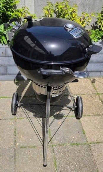 Weber Master-Touch Premium E-5770 met accessoires, Ophalen, Gebruikt, WEBER BBQ, Met accessoires