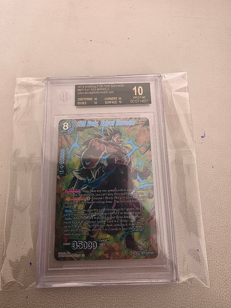 Dragonball CGC slabs, Ophalen of Verzenden, Nieuw, Losse kaart