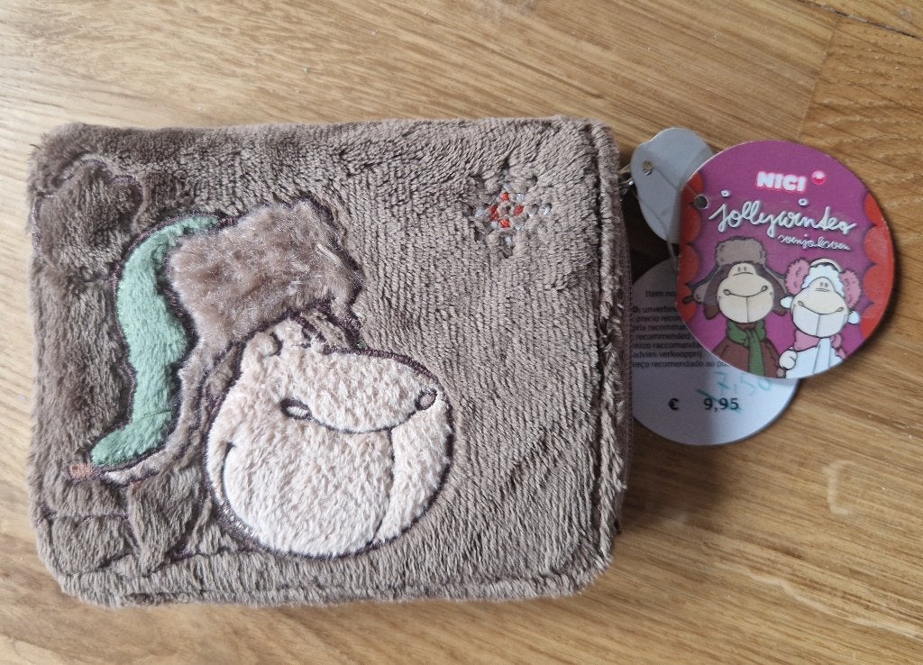 Nieuwe Nici Portemonnee met Rits, Ophalen of Verzenden, Nieuw, Bruin, Overige merken