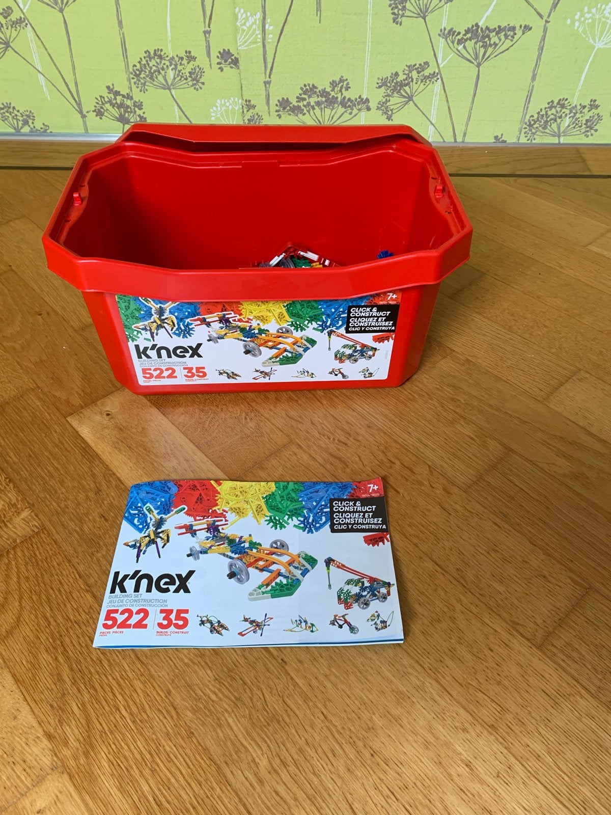 K'nex 52235 Bouwset met Opbergbox - Zo goed als nieuw, Kinderen en Baby's, Speelgoed | Bouwstenen, Ophalen, Zo goed als nieuw