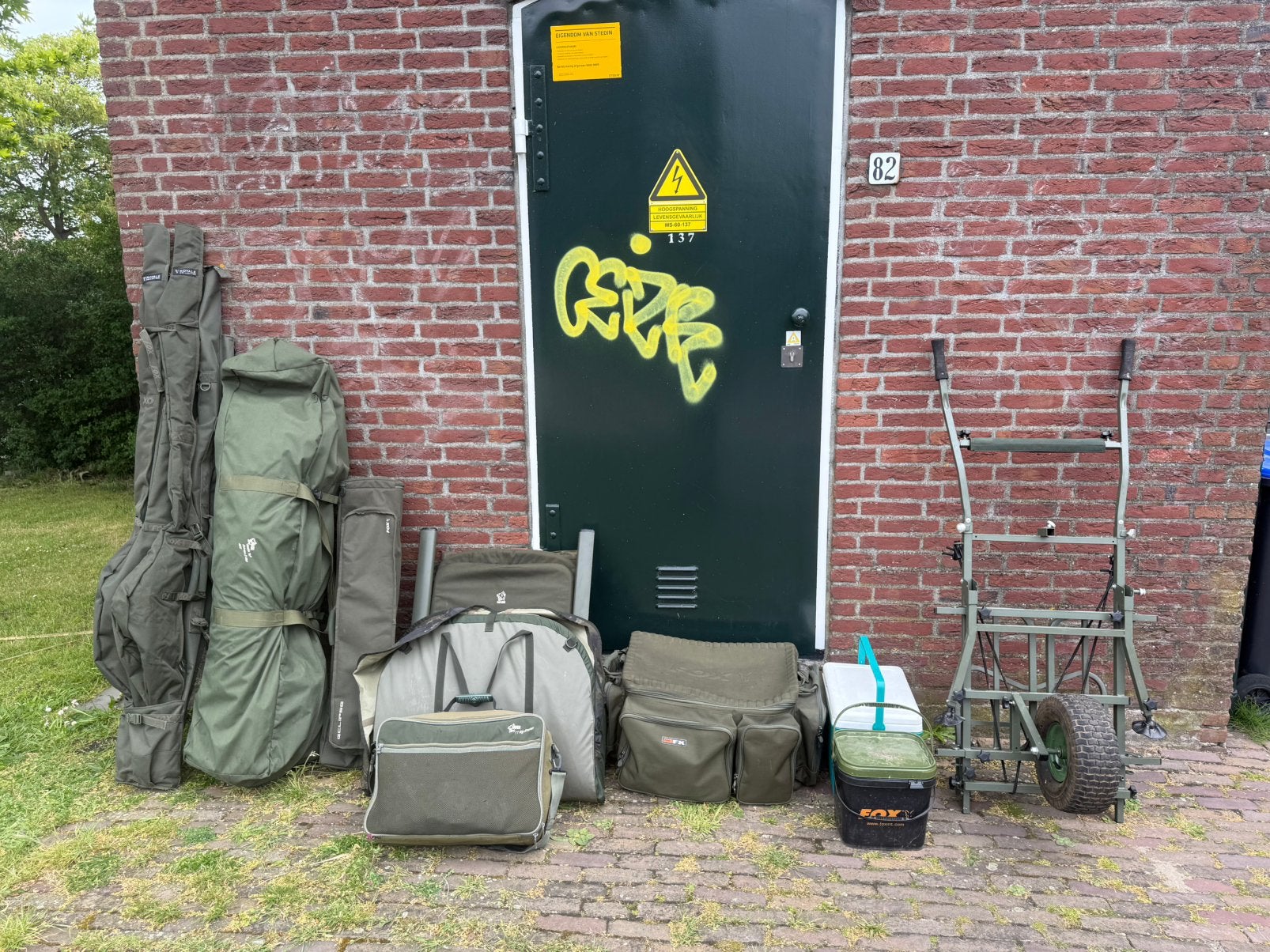 *** Complete Fox Karper Uitrusting ***, Ophalen, Gebruikt, Complete set