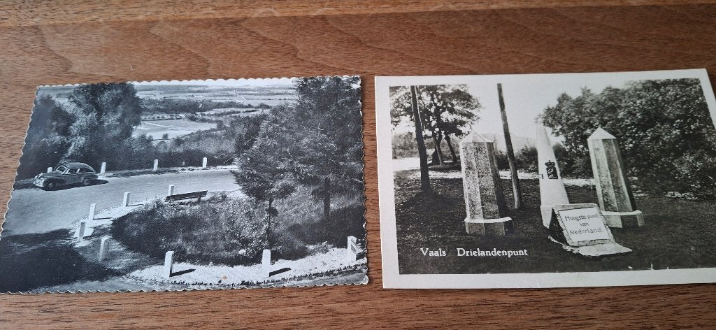 Oude ansichten Vaals, Verzamelen, Ophalen of Verzenden, 1940 tot 1960, Gelopen, Limburg