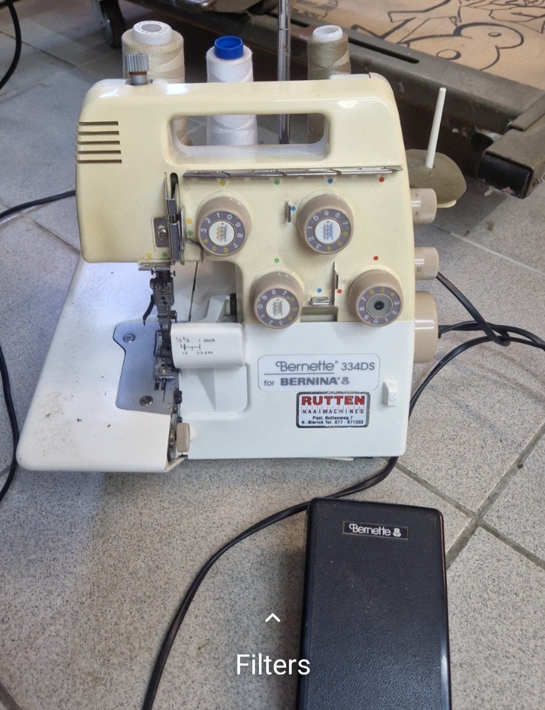 lock machine, Ophalen of Verzenden, Gebruikt, Lockmachine, Overige merken