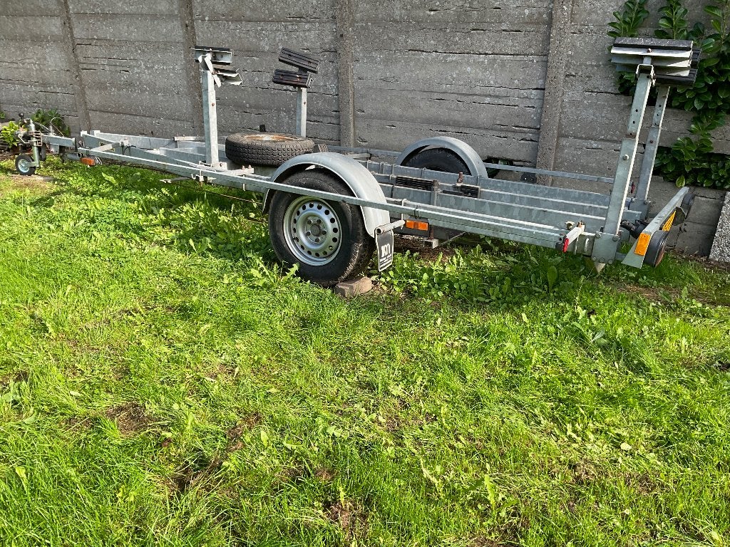Mooie Pega kielboot-trailer Yngling, Watersport en Boten, Ophalen, Minder dan 1500 kg, Gebruikt, Verstelbare verlichting