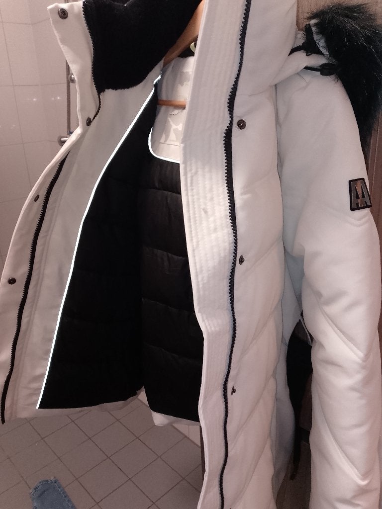 Luxe AMISU Performance Skijas Wit – Maat 34 (XS), Meerkleurig, Ophalen of Verzenden, Zo goed als nieuw, Maat 34 (XS) of kleiner
