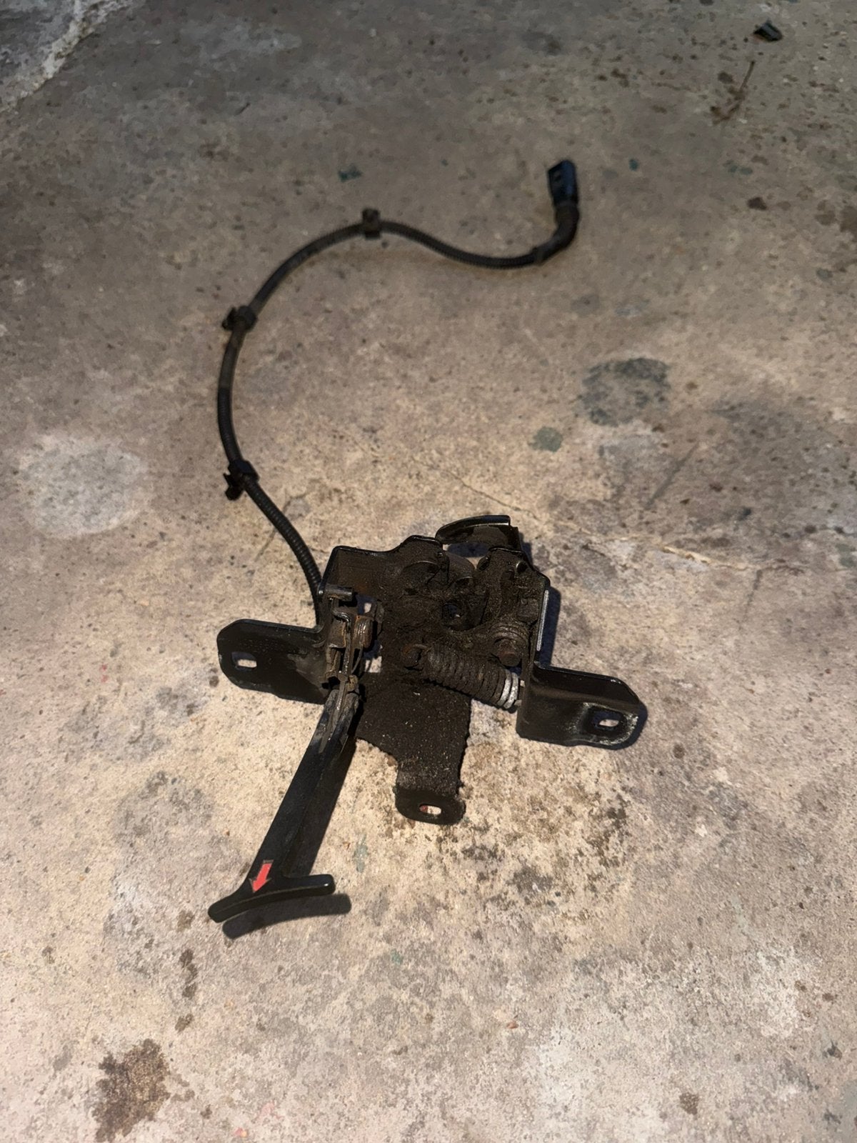Motorkap sluiting van een Golf 4, Ophalen of Verzenden