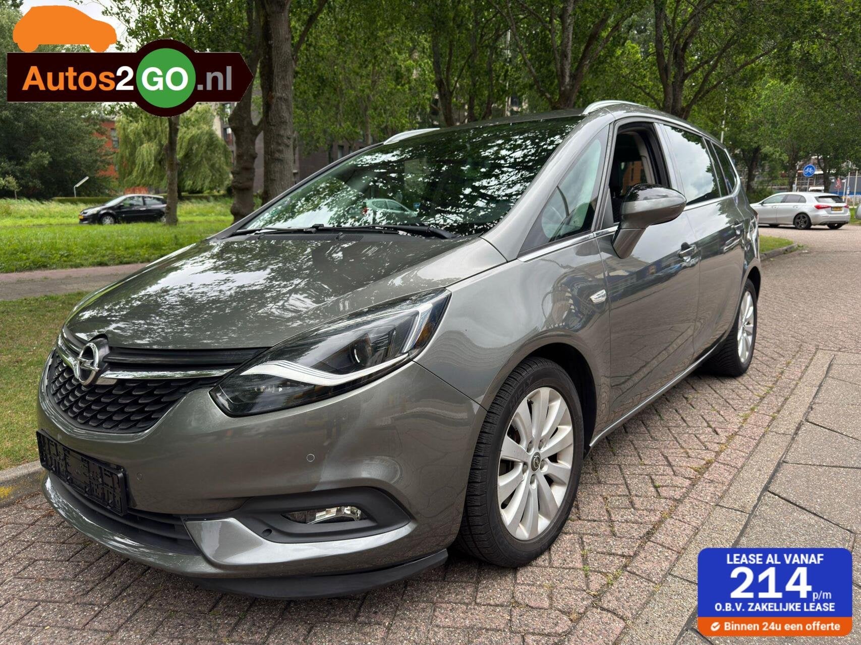 Opel Zafira 1.4 Turbo Online Edition 7persoons I Automaat I, 15 km/l, Euro 6, 7 stoelen, Bedrijf