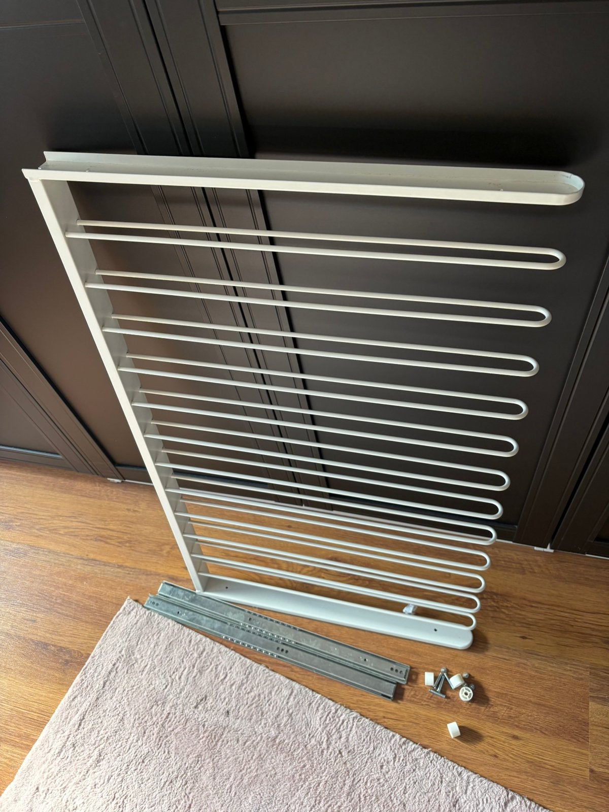 Broekhanger paxkast 100x58, Ophalen, Wit, Zo goed als nieuw, 100 cm