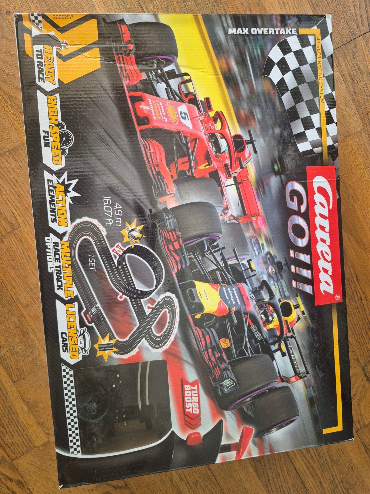 Carrera GO!!! Racebaan - Max Overtake Max Verstappen, Kinderen en Baby's, Ophalen, Carrera, Met looping, Elektrisch