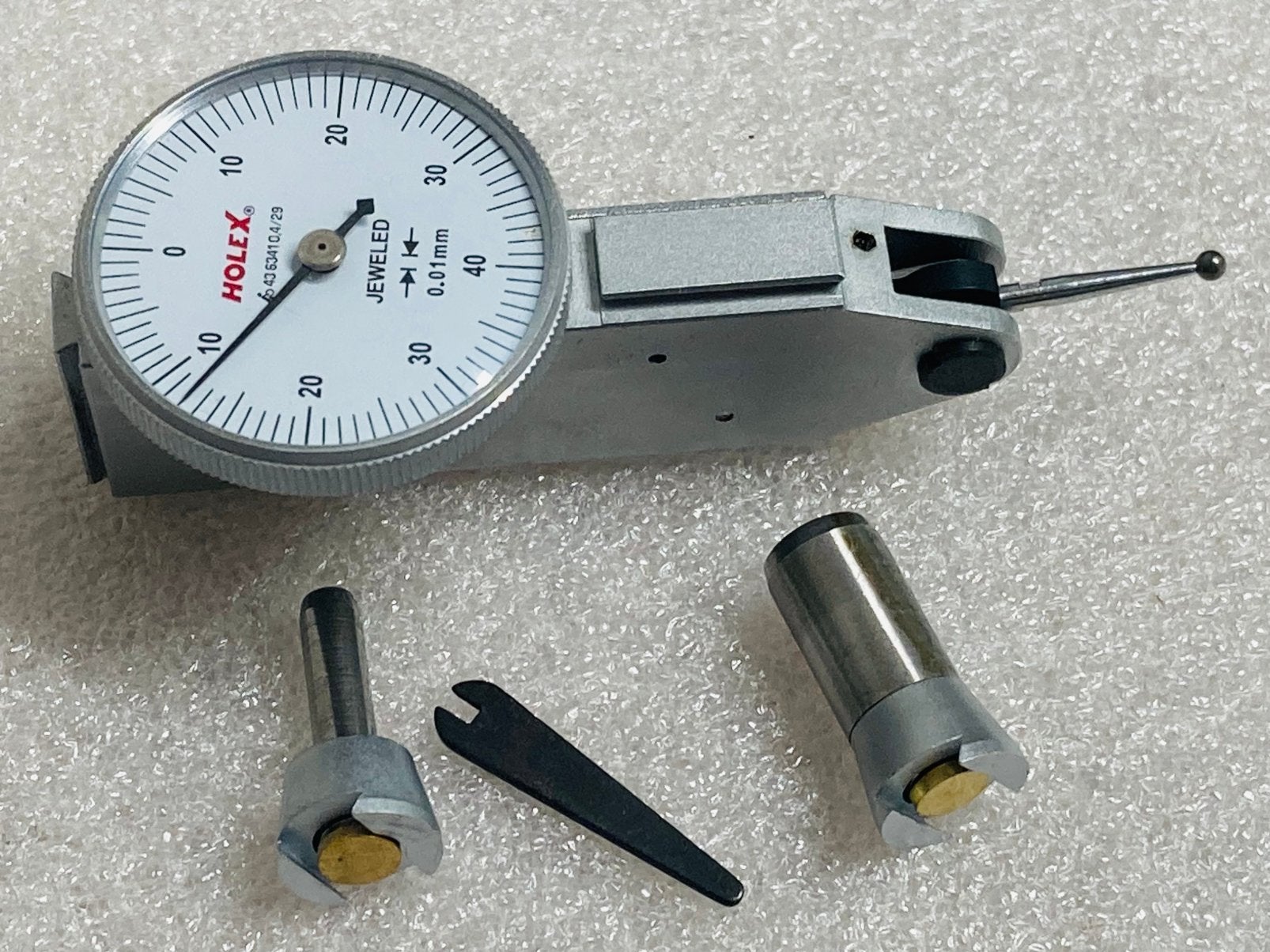 Zwenktaster Holex 0.01 mm draaibank freesbanl, Hobby en Vrije tijd, Overige Hobby en Vrije tijd, Zo goed als nieuw, Ophalen of Verzenden