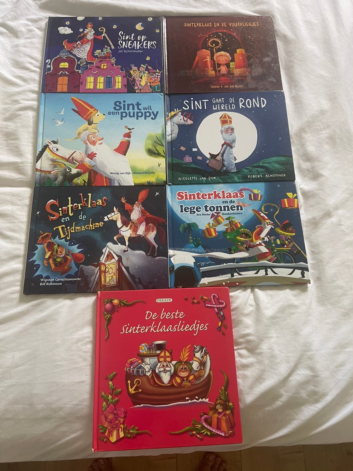 7x Sinterklaas boeken pakket, Ophalen, Zo goed als nieuw, Fictie algemeen