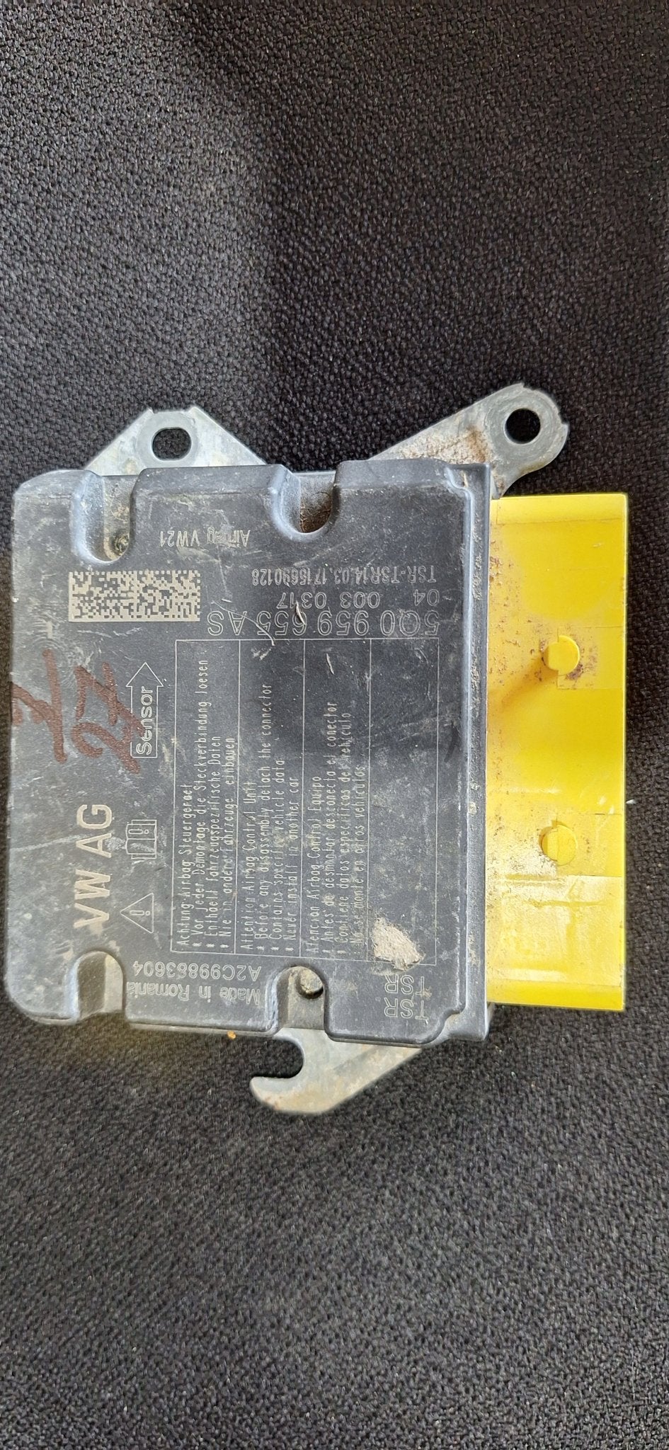 Originele Airbag Stuurmodule Computer VW Golf 7 Passat B8 -, Auto-onderdelen, Gebruikt, -, Volkswagen, -