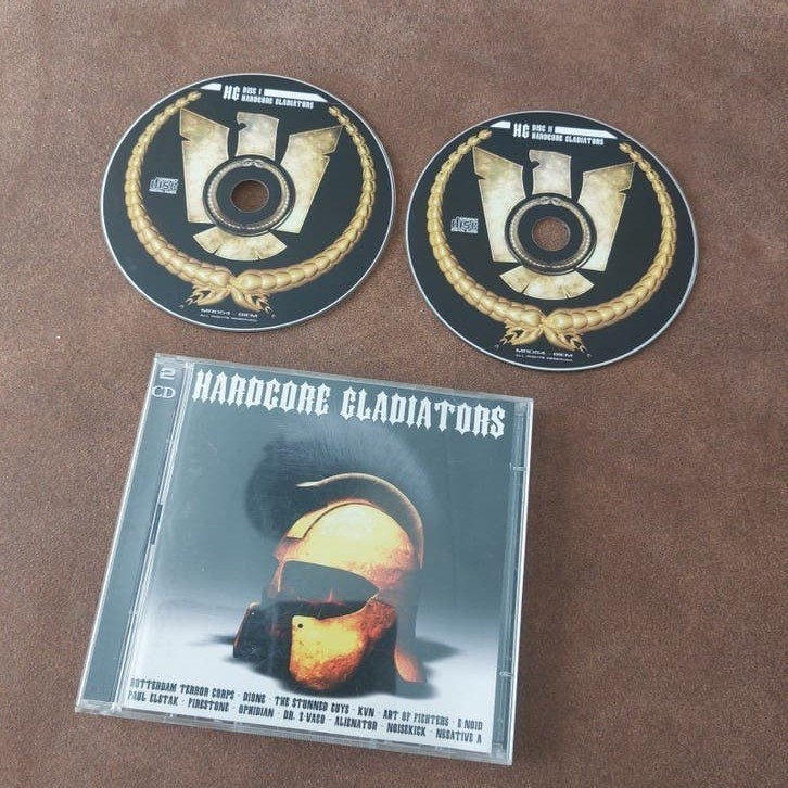 Hardcore Gladiators mega rave rec, Hardcore, Ophalen of Verzenden, Zo goed als nieuw, Inclusief doosje