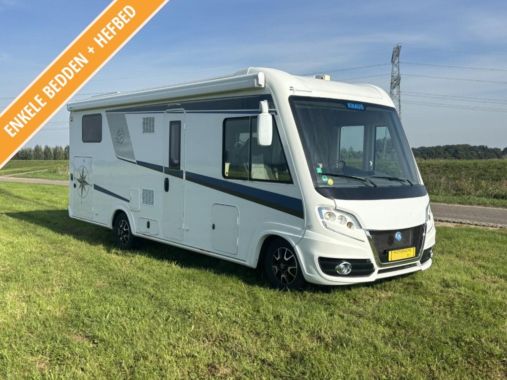 Knaus Sky I 700 LEG | 2018 | Euro6 Automaat | Lengte bedden, Ringverwarming, Fiat, Bedrijf, Verwarmde buitenspiegels