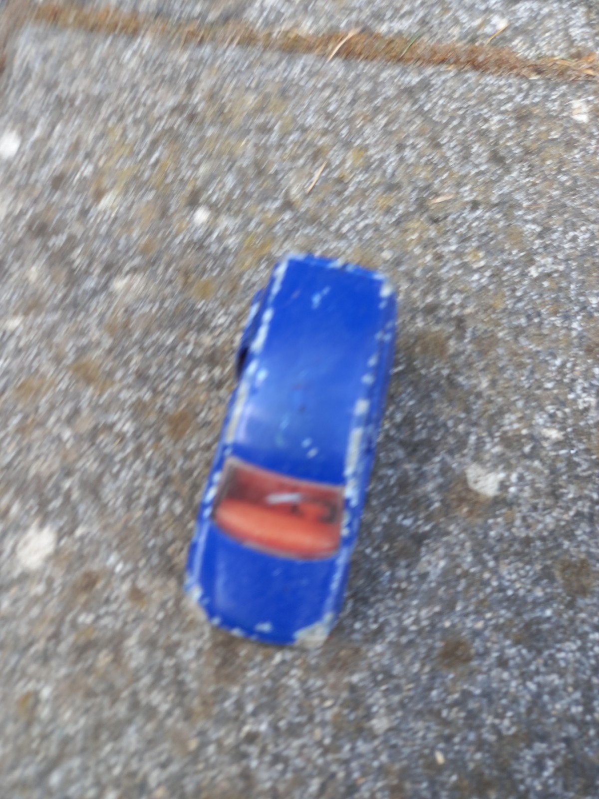 Blauwe speelgoedauto, vermoedelijk uit 1998, Ophalen of Verzenden