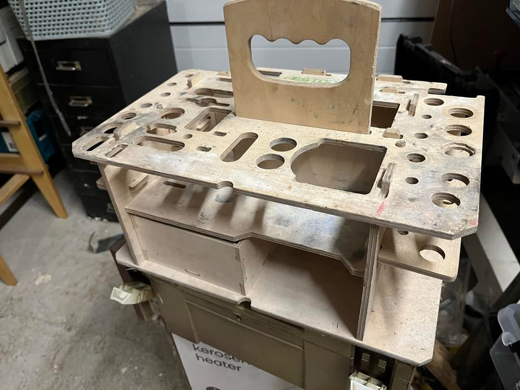 Festool gereedschap inlay, Doe-het-zelf en Verbouw, Gereedschap | Handgereedschap, Ophalen, Gebruikt