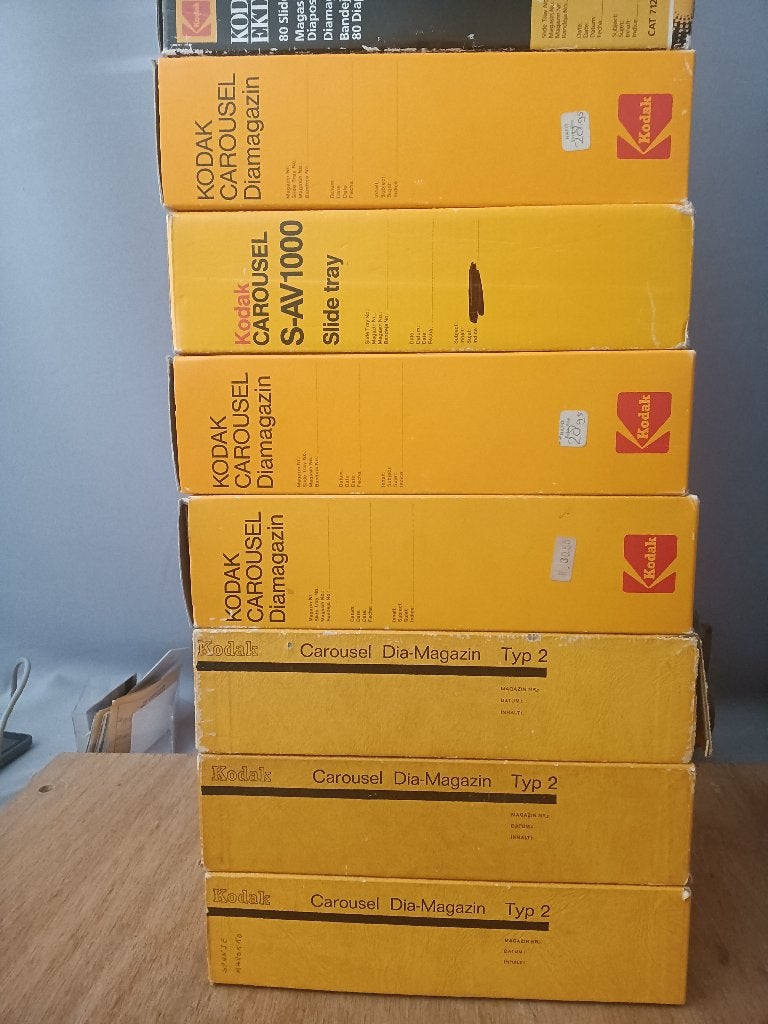 Kodak caroussel diamagazijnen, Ophalen of Verzenden, Gebruikt