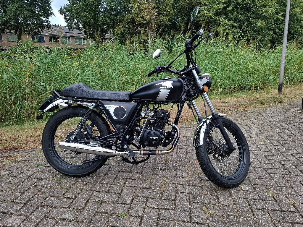 MASH Fifty 50cc 4takt – 2023 – 3.300 km, Fietsen en Brommers, Gebruikt, Ophalen, Overige merken, 4 versnellingen