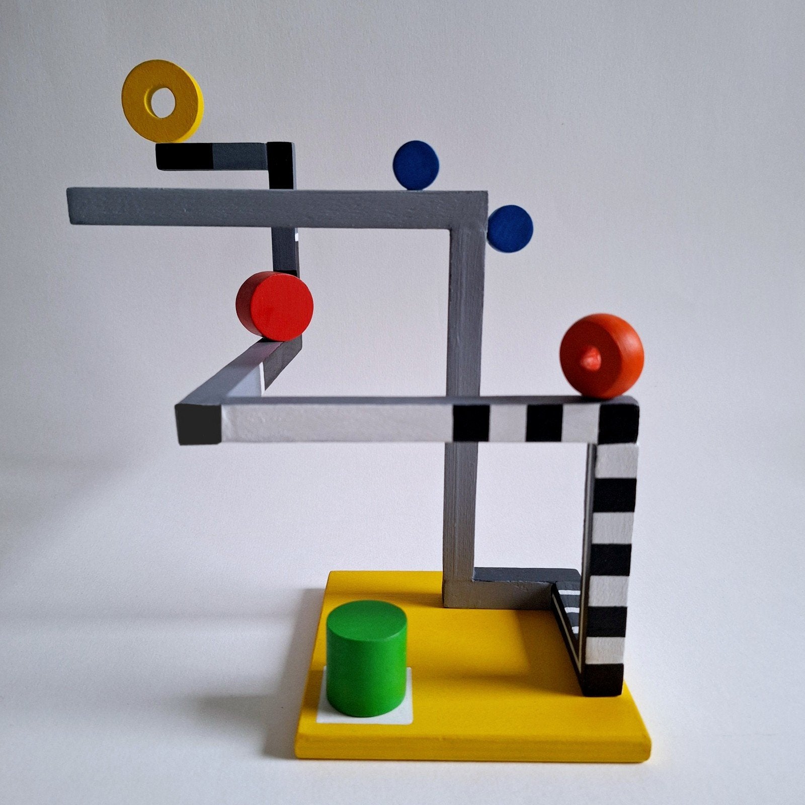 Sculptuur 'Roll over', Antiek en Kunst, Overige onderwerpen, Handgemaakt, Ophalen of Verzenden, 20 - 50 cm