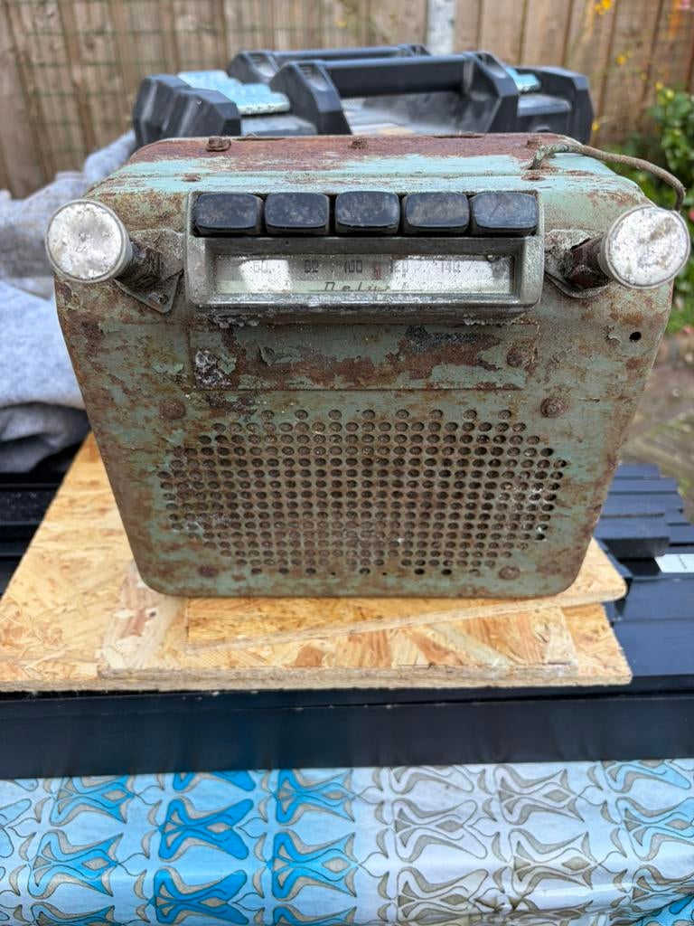 Autoradio jaren ‘50 Oldsmobile, Ophalen of Verzenden