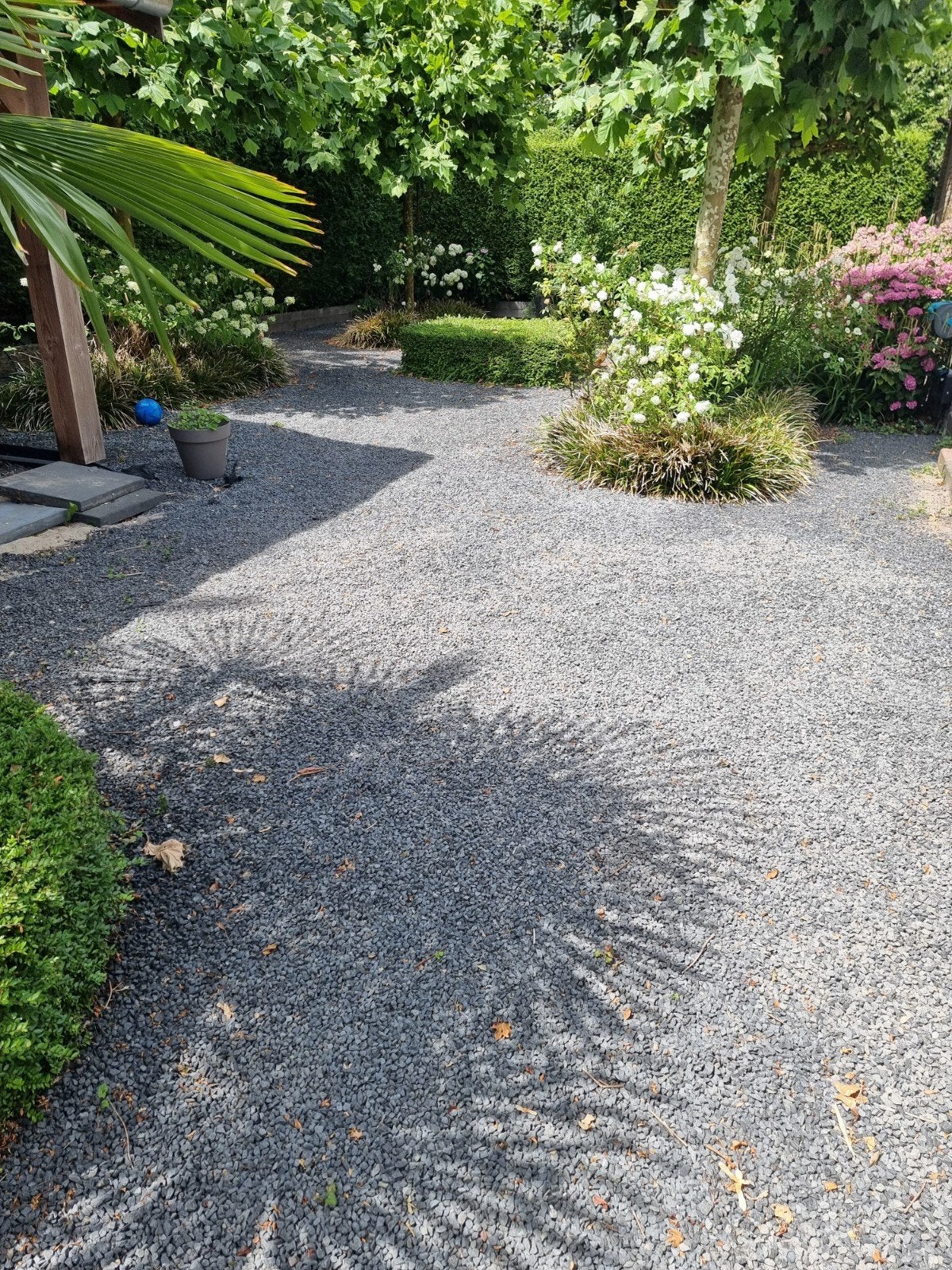 Grind op te halen - circa 35m2, Tuin en Terras, Grind, Keien en Split, Ophalen, Zo goed als nieuw, Grijs, Grind