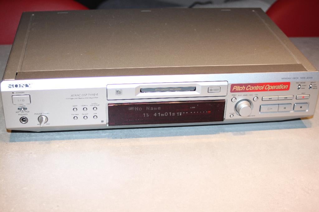 Sony minidisc deck MDS-je530 in goede staat !!, Audio, Tv en Foto, Walkmans, Discmans en Minidiscspelers, Ophalen of Verzenden