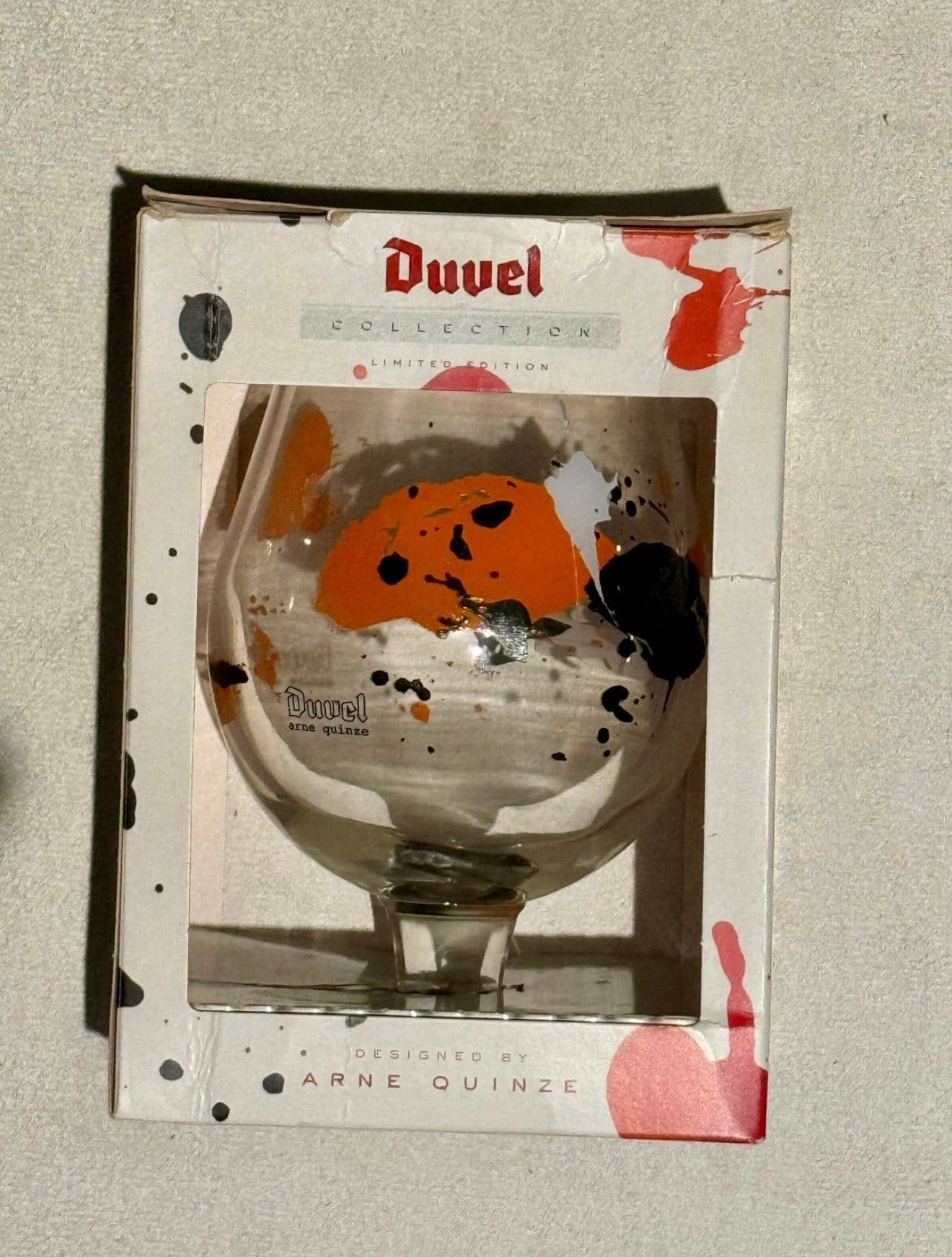 Duvel Collection - 'Arne Quinze' (2011), Ophalen of Verzenden, Nieuw, Glas of Glazen, Duvel