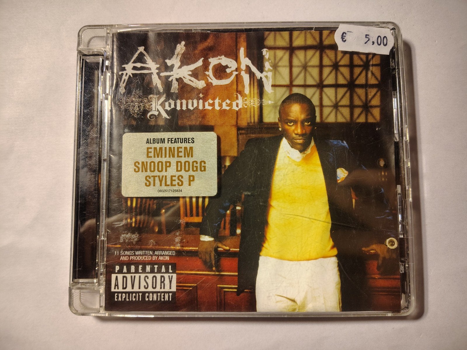 Akon - Konvicted, Ophalen of Verzenden, Zo goed als nieuw