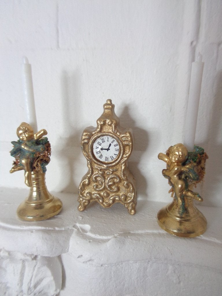 Mooie 3 delige set......Poppenhuis 1:12...(Fotonr R21), Verzamelen, Ophalen of Verzenden, Nieuw, Poppenhuis