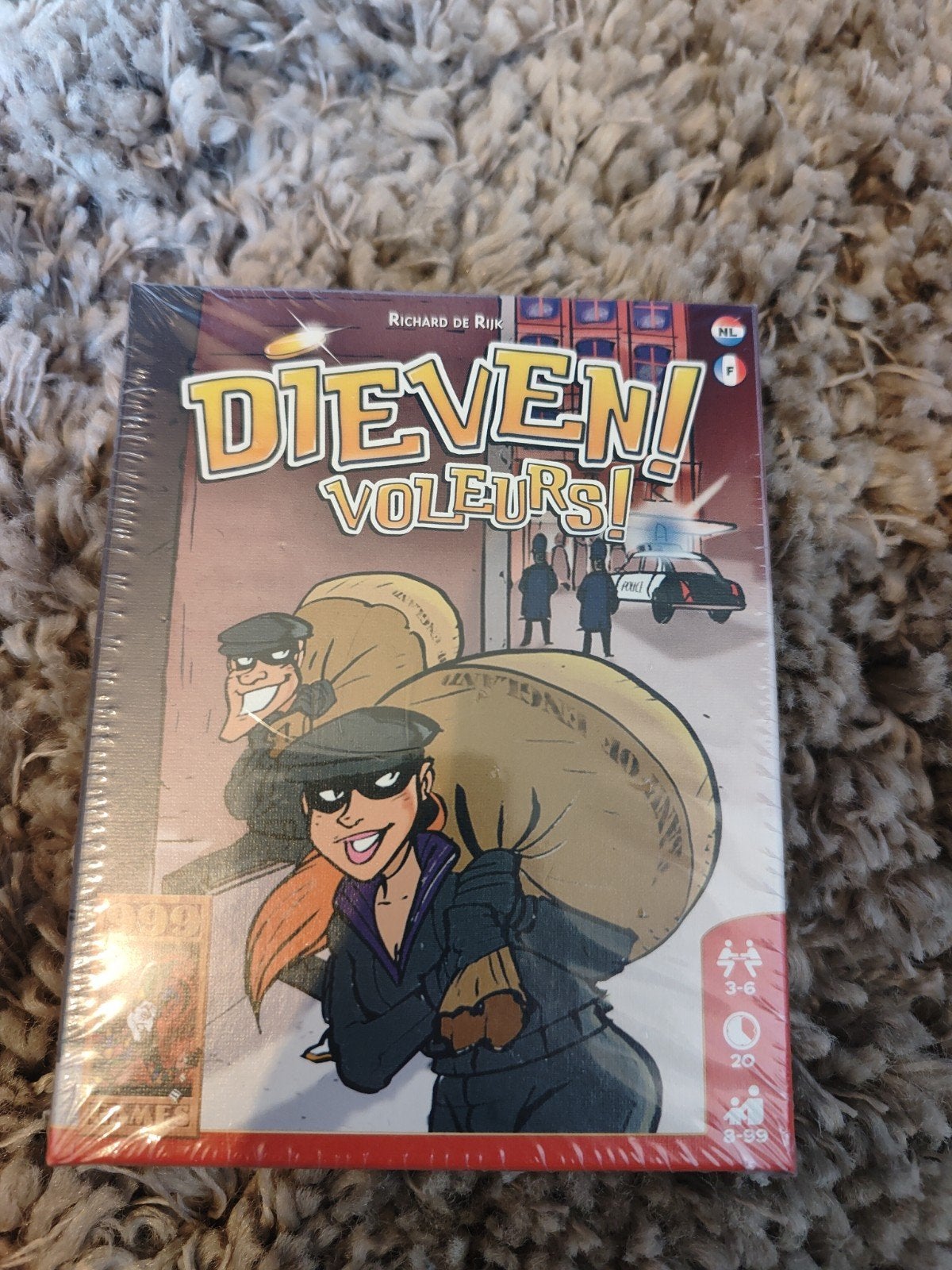 Dieven! Voleurs! Kaartspel - Nieuw in verpakking, Hobby en Vrije tijd, Vijf spelers of meer, Ophalen of Verzenden, Nieuw, 999 Games