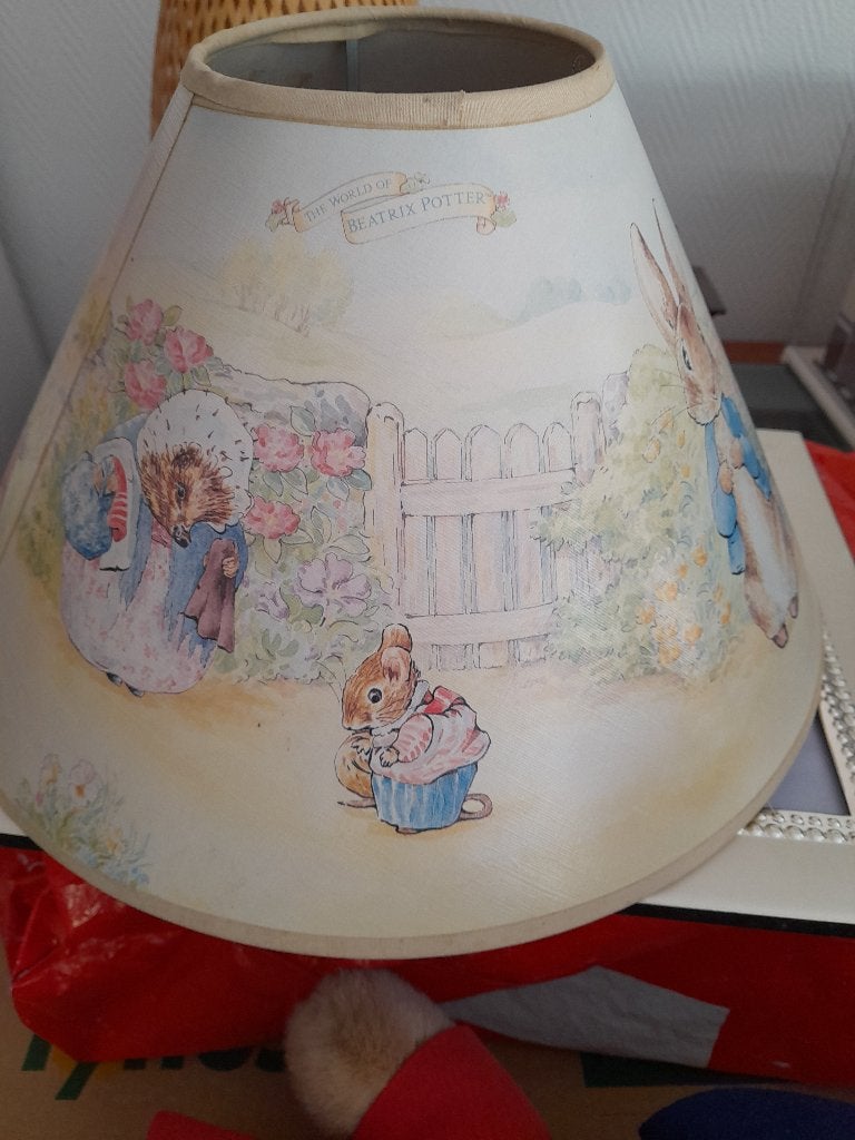 LAMPEN KAP, Kunststof, Ophalen of Verzenden, Minder dan 50 cm, Fleurig