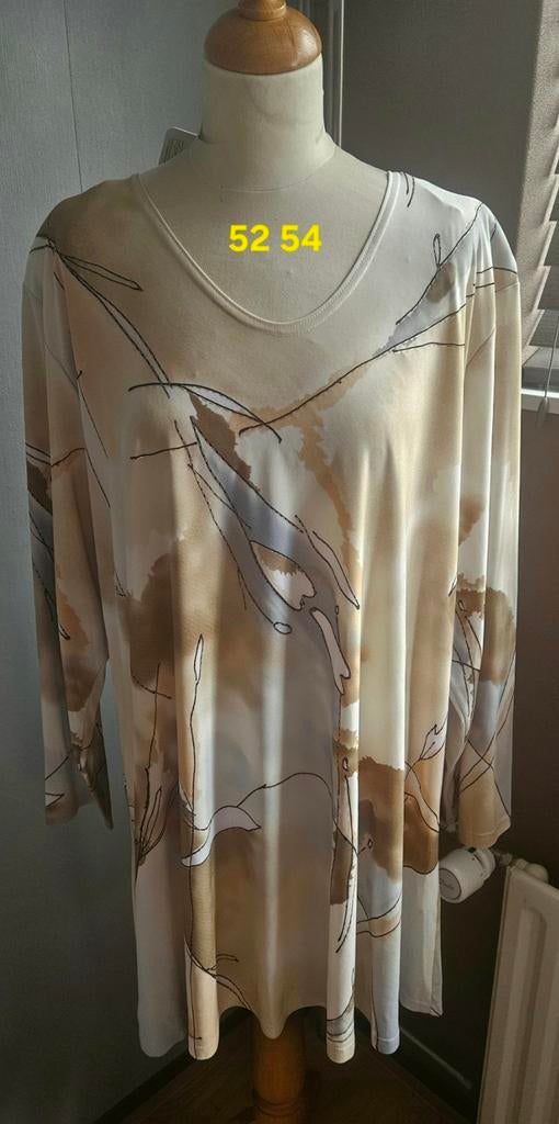 Magna Tuniek Maat 52/54 Nieuw, Overige kleuren, Maat 46/48 (XL) of groter, Nieuw, Ophalen of Verzenden