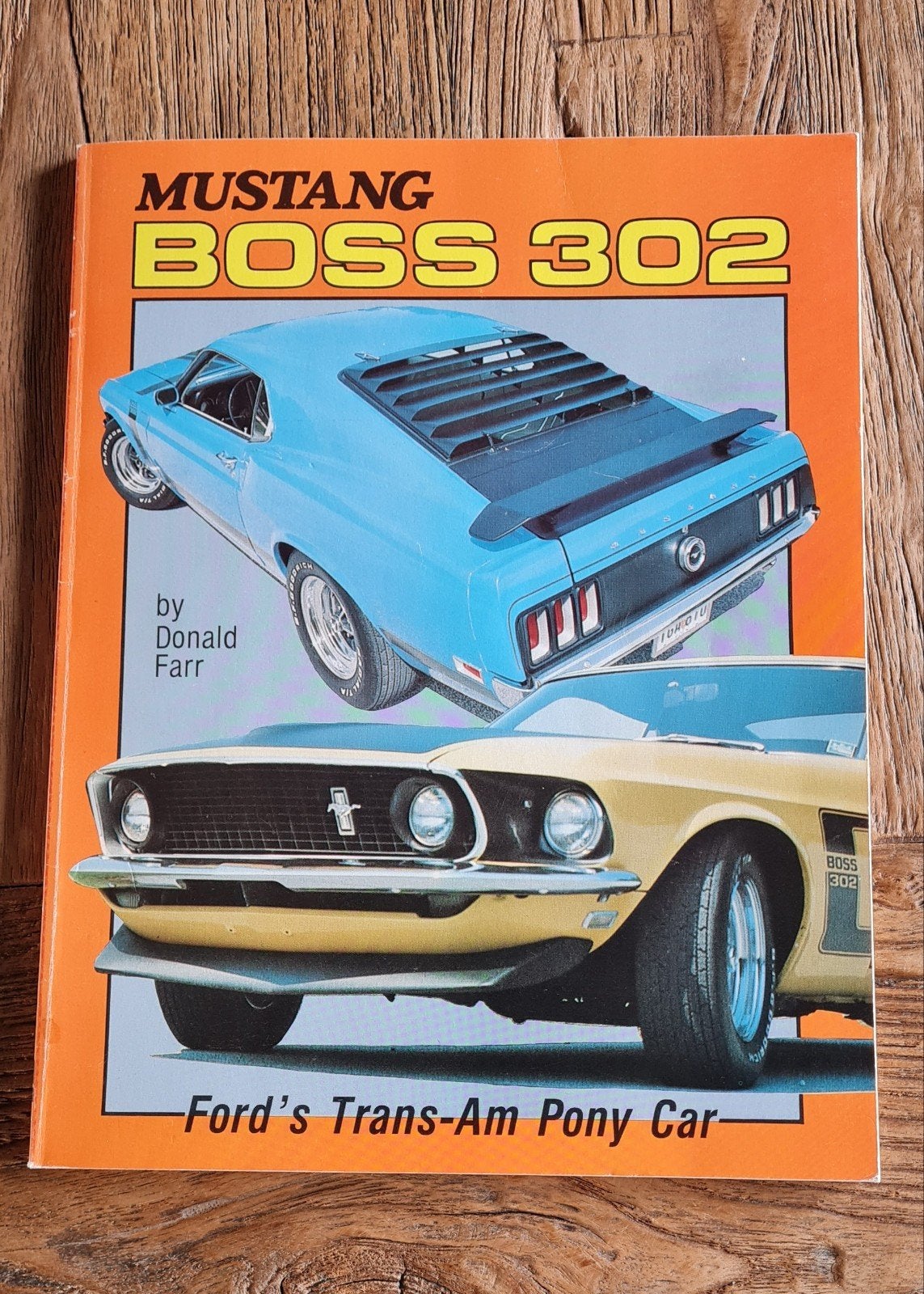 Ford mustang boss 302 technisch boekje., Ophalen of Verzenden, Nieuw, Ford