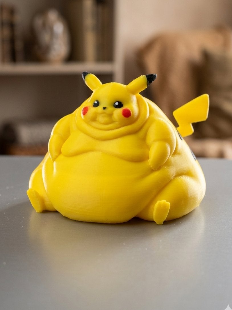Grappig Pikachu Beeldje - Unieke Decoratie, Ophalen of Verzenden, Zo goed als nieuw