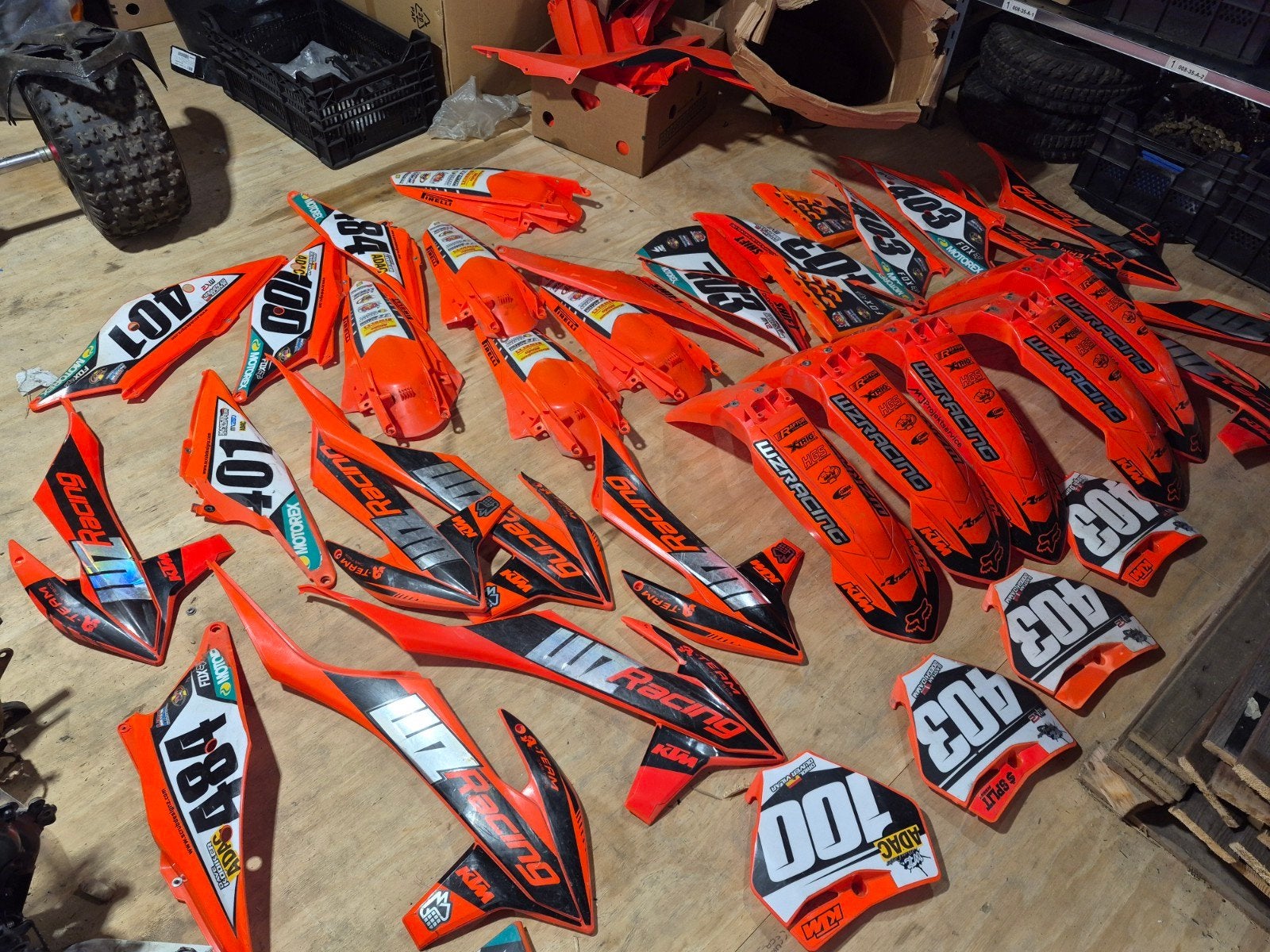 ktm sx sxf 125-450 2019-2022 kappen, Motoren, Accessoires | Stickers, Ophalen