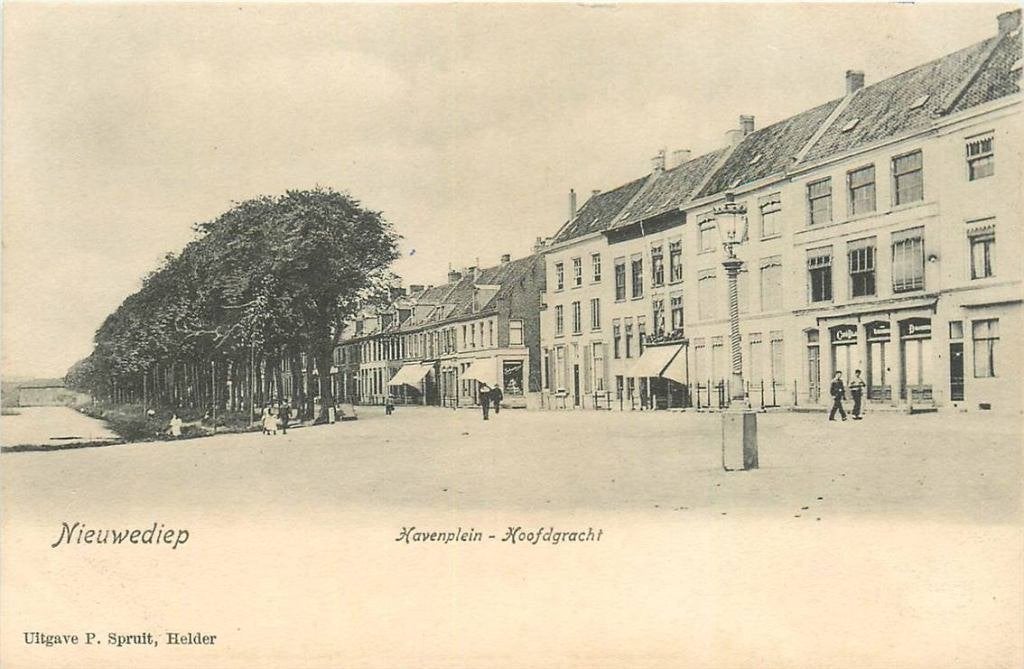 388-194-043 Nieuwediep Havenplein, Verzenden, Voor 1920, Noord-Holland