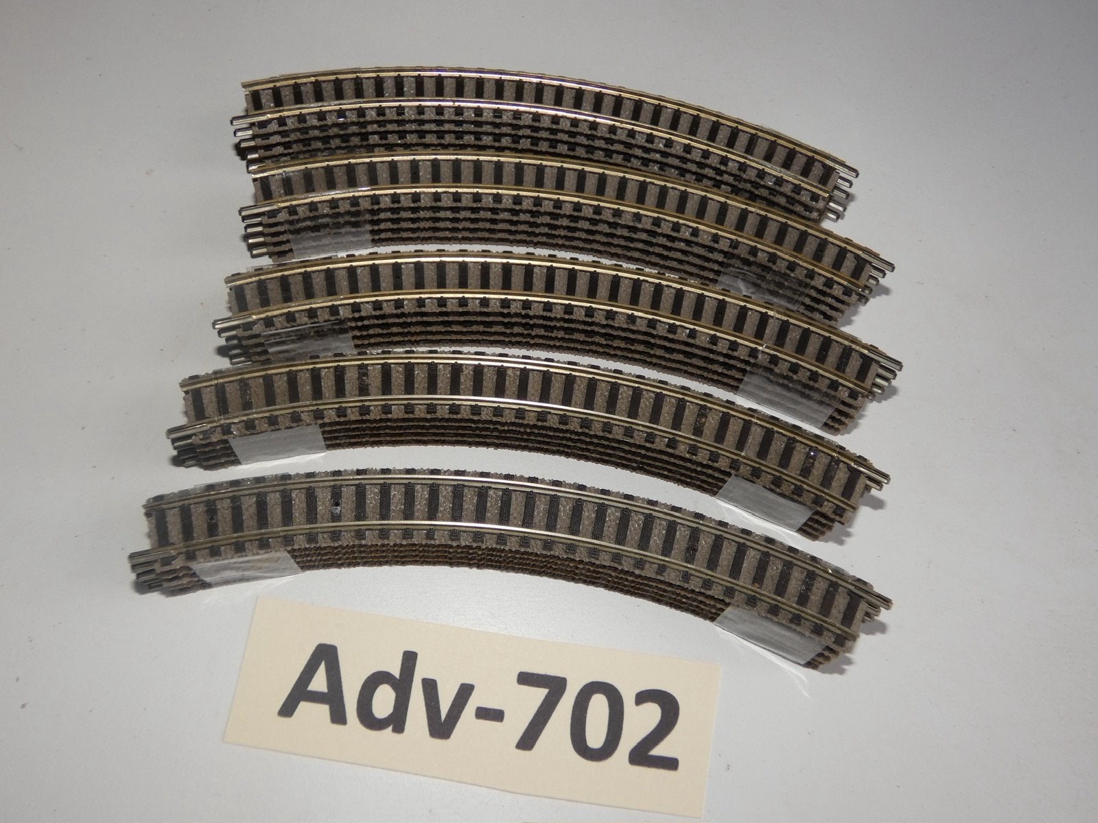 Adv-702 N Spoor Gebogen Rails 9120 Fleischmann Piccolo DB, Gebruikt, Gelijkstroom, Fleischmann, Rails