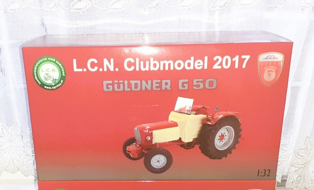 Guldner G50 trekker - LCN - Marge Models, Ophalen of Verzenden, Nieuw, Tractor of Landbouw, Overige merken