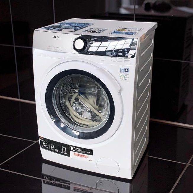 Wasmachine AEG A+++ SteamCare 8kg 1600toeren ProSense, Witgoed en Apparatuur, Wasmachines, Ophalen, 1200 tot 1600 toeren, 8 tot 10 kg