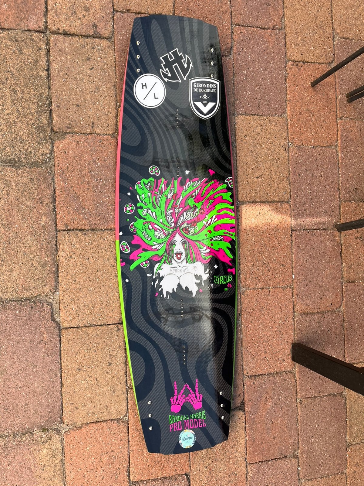Humanoid circus 7 wakeboard 136 cm, Ophalen of Verzenden, Gebruikt, Board