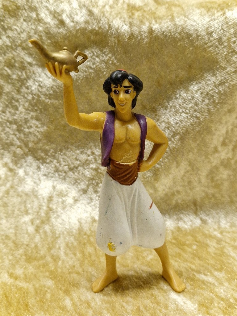 Disney Aladdin figuur – met wonderlamp, Verzamelen, Ophalen of Verzenden, Overige figuren, Beeldje of Figuurtje