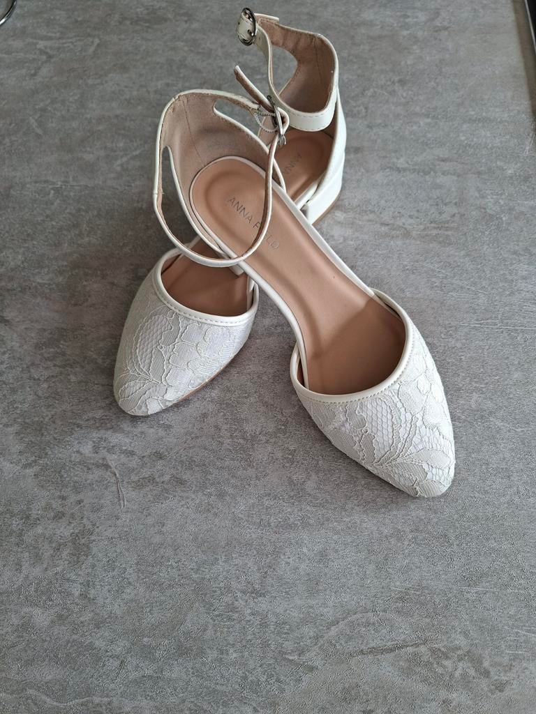 Trouw schoen anna field 37, Kleding | Dames, Ophalen of Verzenden, Zo goed als nieuw, Zwart, Sneakers of Gympen