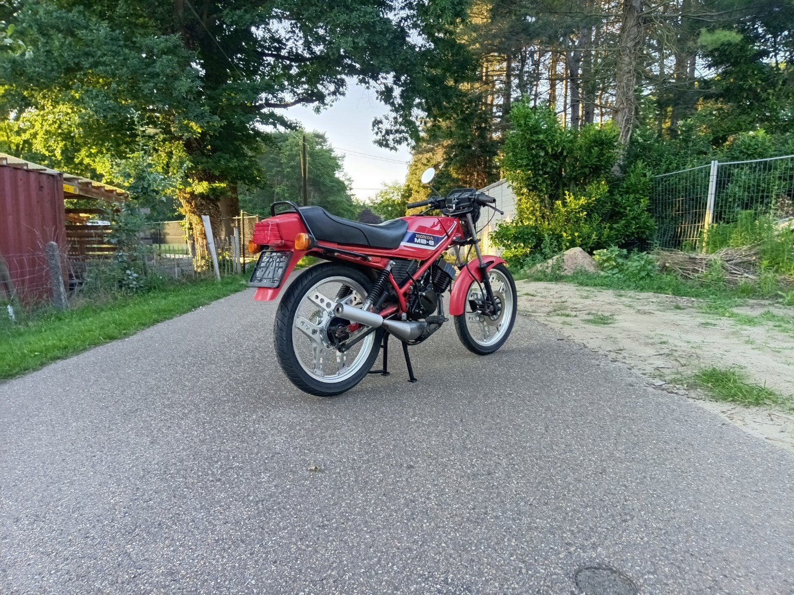 frame met belgische papieren gezocht honda MB8, Motoren, Ophalen, Gebruikt