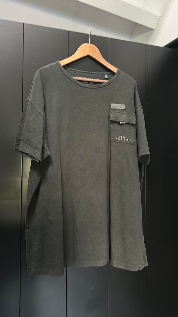 Grijs t-shirt maat 4xl, Ophalen of Verzenden, Gedragen, Overige maten, Grijs