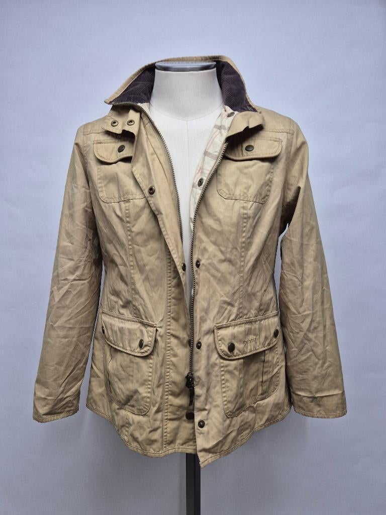 Barbour dames jas, 'Uitility Lumi' maat 40, Maat 38/40 (M), Barbour, Verzenden, Beige