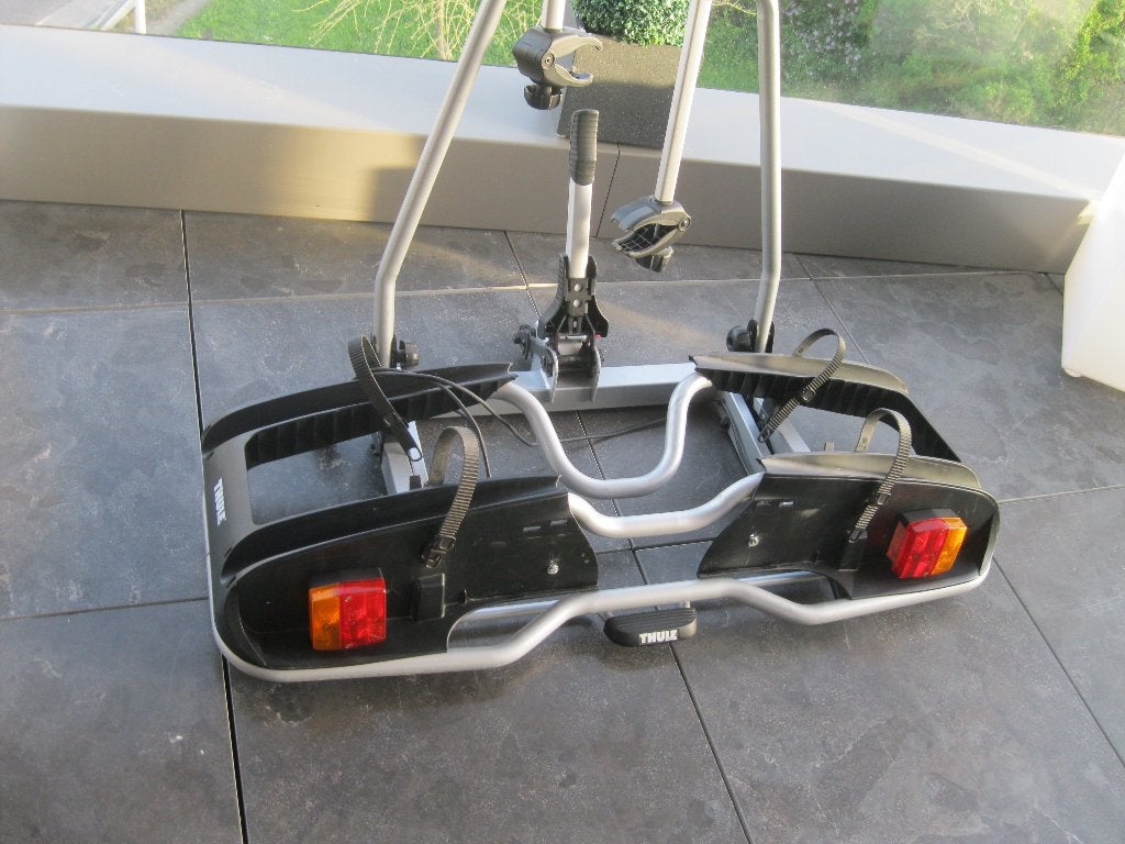 fietsendrager THULE EP916 voor E-BIKES met Thule OPRIJGOOT!!, Ophalen, Gebruikt, Elektrische fiets, 2 fietsen