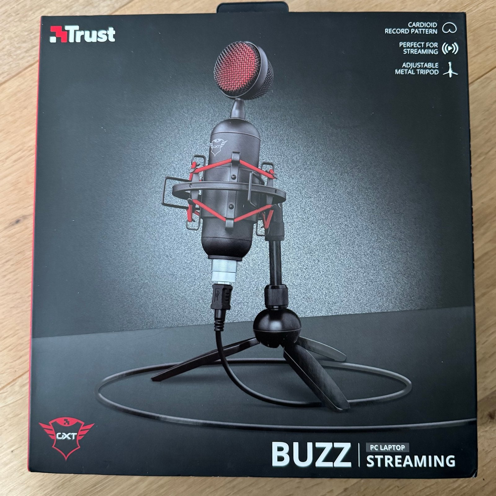 Trust GXT 244 Buzz Streaming Microfoon - Zo goed als nieuw, Muziek en Instrumenten, Microfoons, Ophalen of Verzenden, Zo goed als nieuw