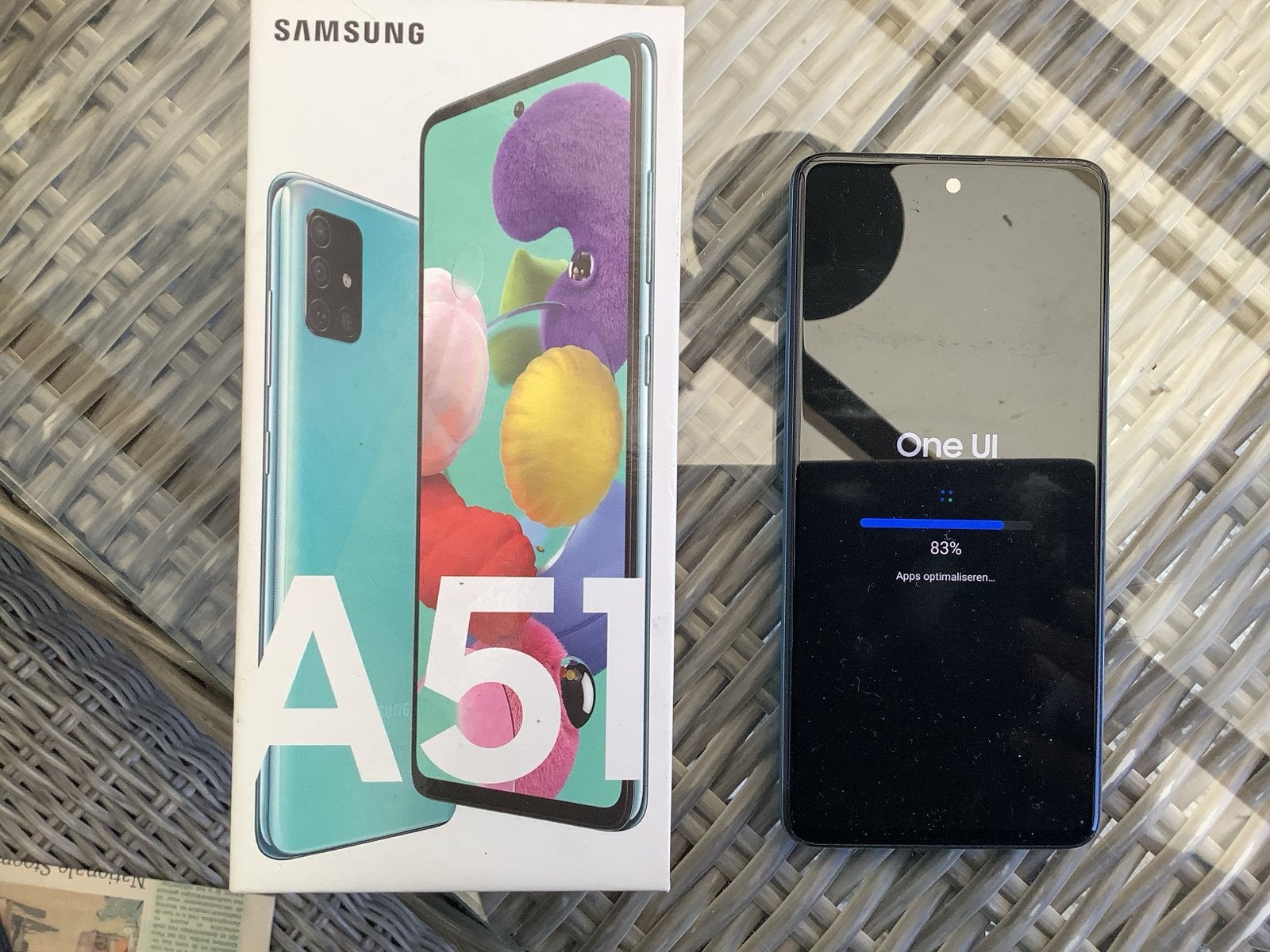 Samsung Galaxy A51 SM-A51/F/DSN Blauw, Blauw, Ophalen of Verzenden, Zo goed als nieuw, 128 GB