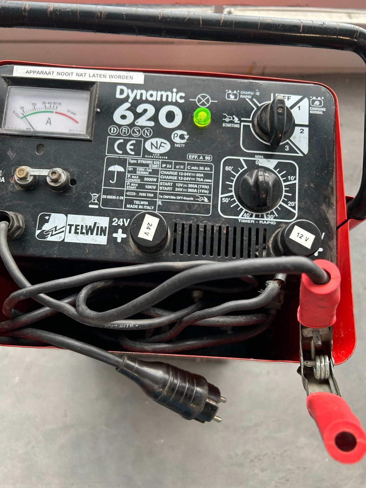 Telwin Dynamic 620 Start Acculader - Professioneel, Auto-onderdelen, Ophalen, Gebruikt, Universele onderdelen