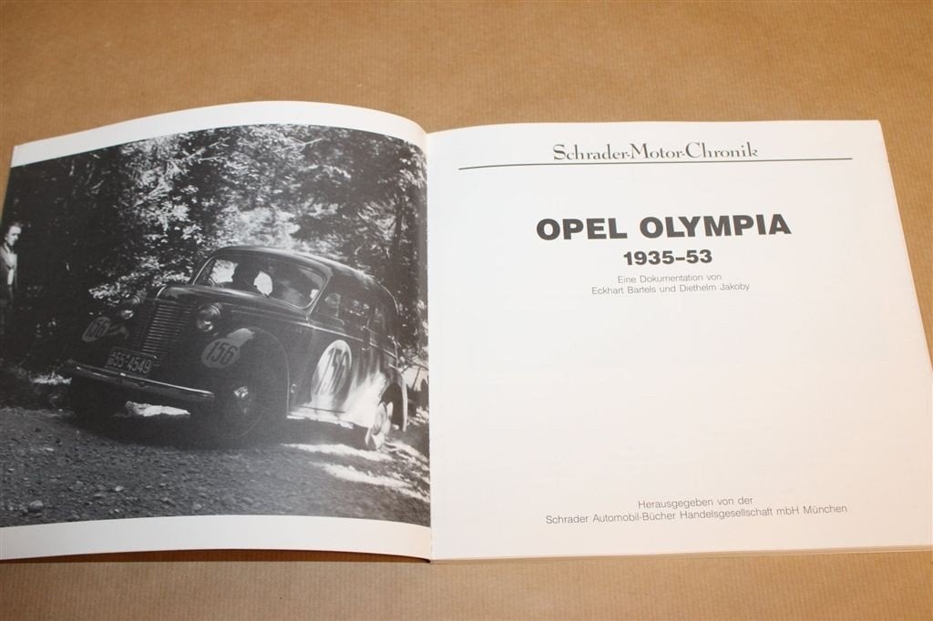 Opel Olympia 1935-53 — Vintage Autodocumentatie, Historie, Ophalen of Verzenden, Gelezen, Opel